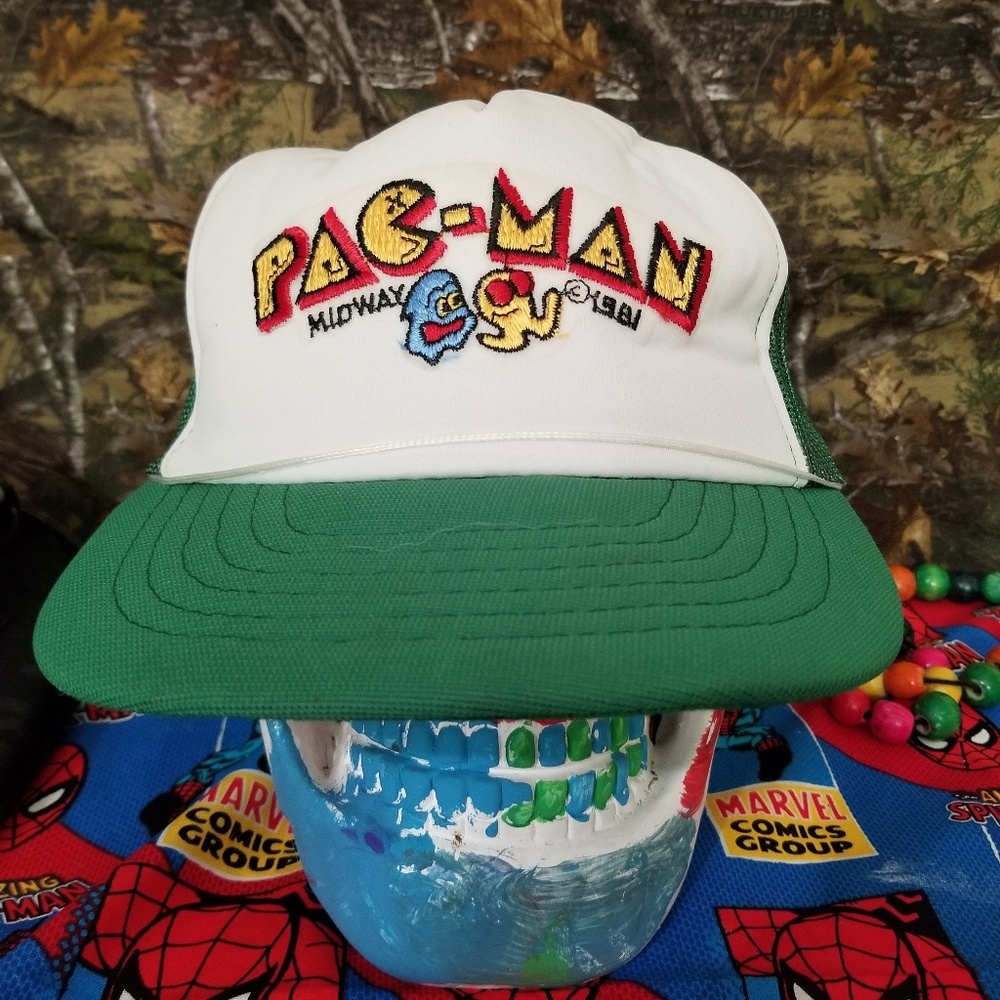 Vintage pac-man hat from 1981